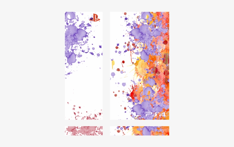 Vinilo Para Ps4 Manchas De Pintura - Reading Is Beautiful - Splash Canvas Print - Small, transparent png #2398394