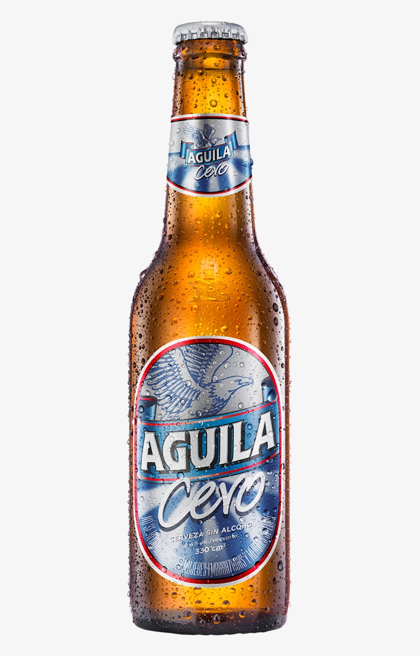 Cerveza Aguila Cero Botella - Publicidad De Alcohol En Calles, transparent png #2398704