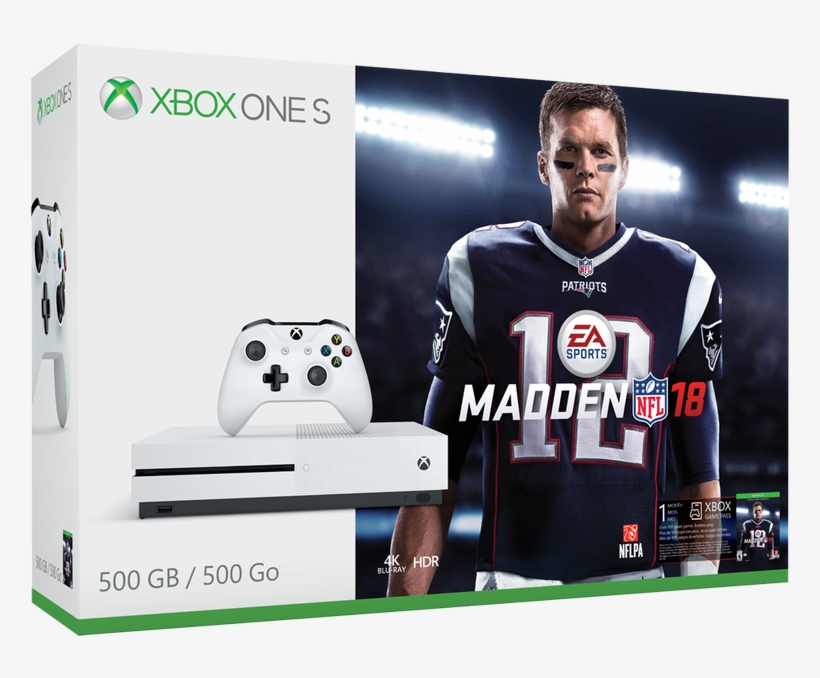 0 Replies 3 Retweets 1 Like - Xbox One S Madden 18 Bundle, transparent png #2398792