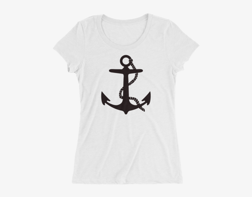 Camiseta De Mujer - Anchor Clipart Png, transparent png #2398882