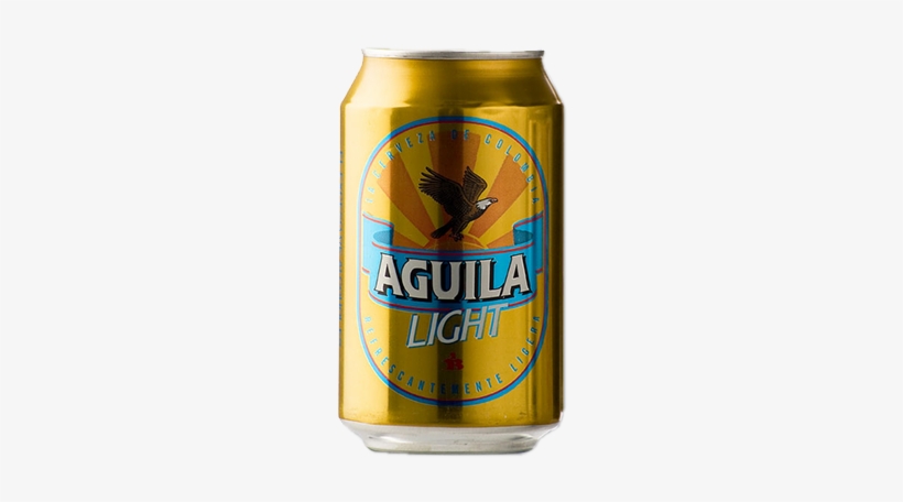20150110 070615 Cerveza Aguila Light Lata 330ml Licores - Cerveza Aguila Light, transparent png #2399056