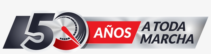 50 Años Super Repuestos - Sign, transparent png #2399062