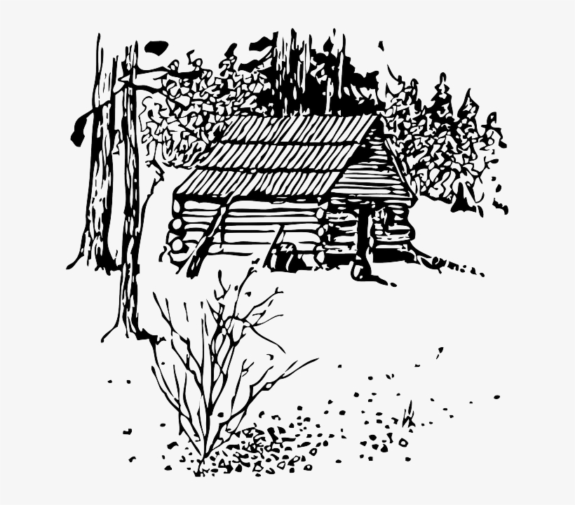 House, Home, Outline, Cartoon, Wood, Log, Automatic - Uncle Tom's Cabin - Genral Books English, transparent png #2399841