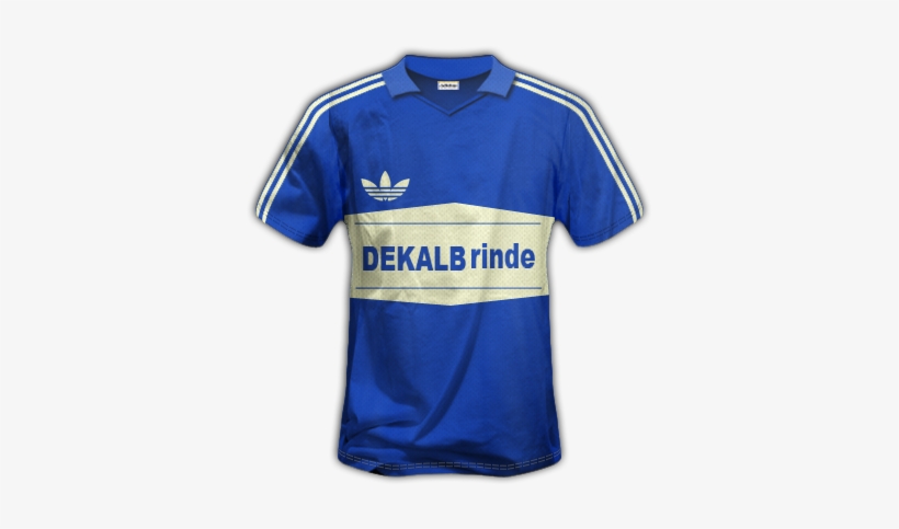 Camisetas De Boca Juniors 1970 A 2012 En Png - Adidas, transparent png #2399957