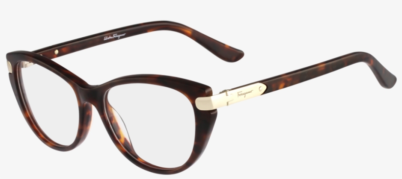 Lentes Oftálmicos De Colores Para 2015 - Salvatore Ferragamo Sf 2719 001 Black Women Eyeglasses, transparent png #2399988