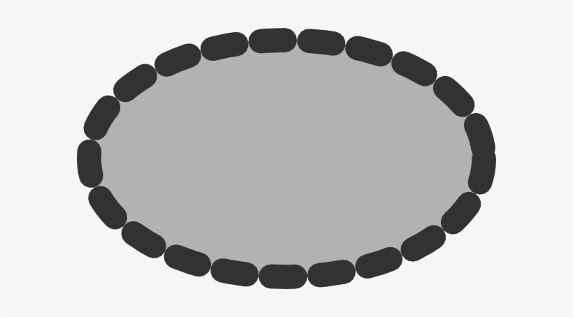 How To Set Use Ellipse With Dotted Line Clipart, transparent png #240338