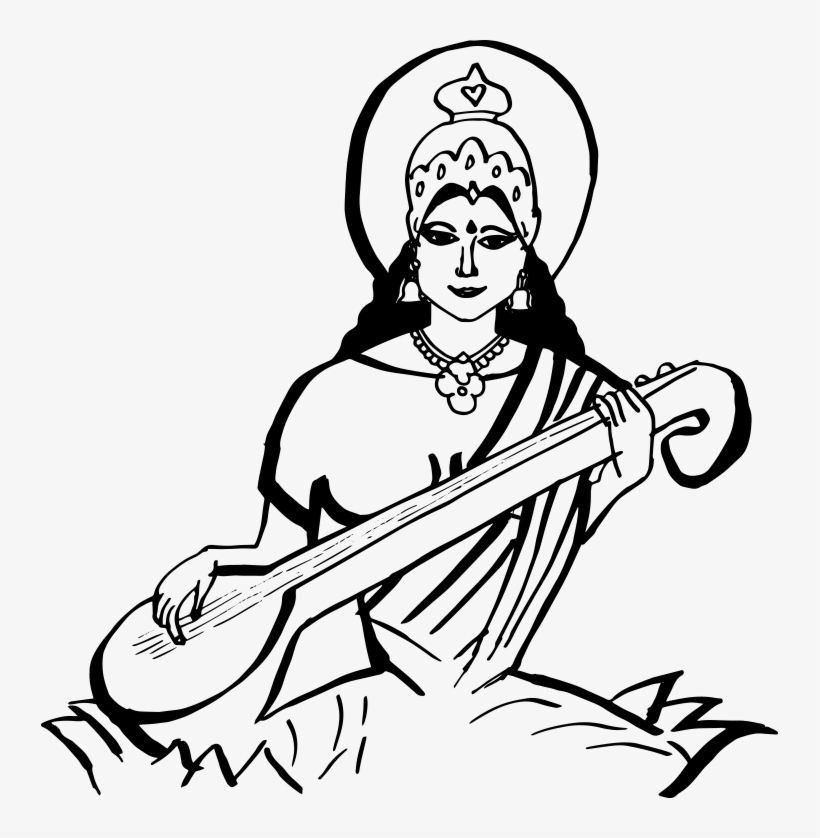 Saraswati, transparent png #240623