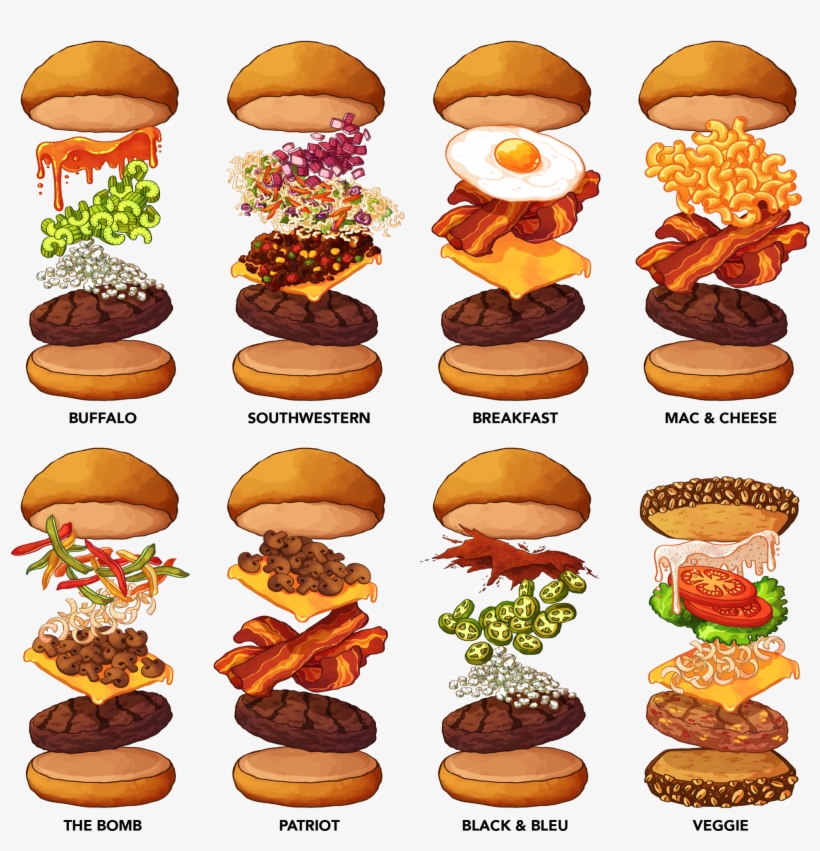 Specialty Burgers, transparent png #240935
