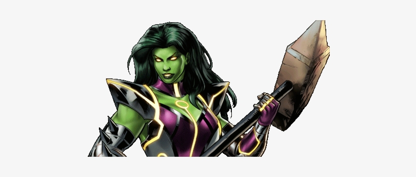 She Hulk Png Pic - Marvel Avengers Alliance She Hulk, transparent png #240988