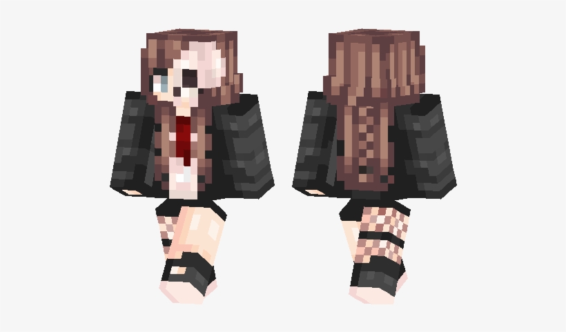 Minecraft Skins - Minecraft Skeleton Mask Skin, transparent png #241175