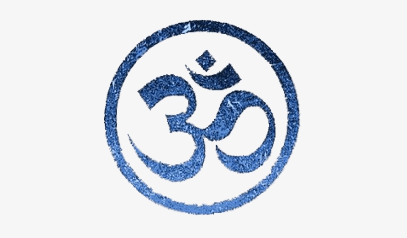 Blue Om Mantra - Om Symbol Om Png, transparent png #241694