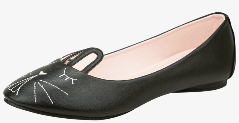 transparent flats shoes