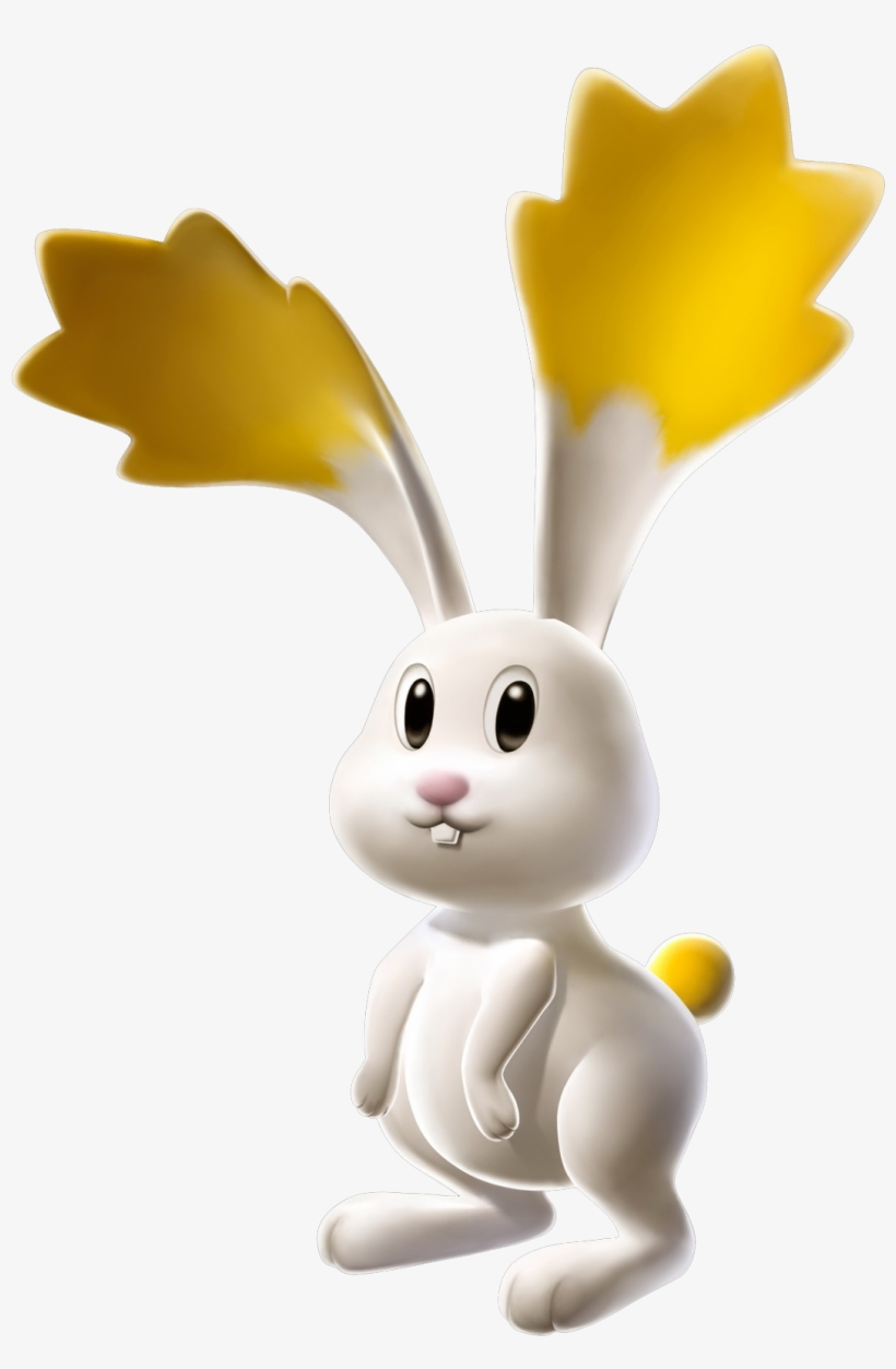 Star Bunny - Super Mario Galaxy Star Bunny, transparent png #242185