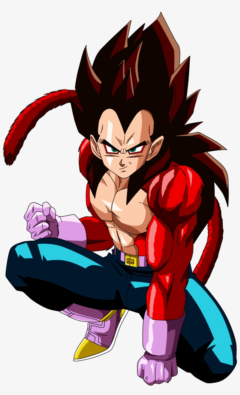 Goku Transparent Ssj4 Vegeta - Dragon Ball Z Vegeta Ssj4, transparent png #242278