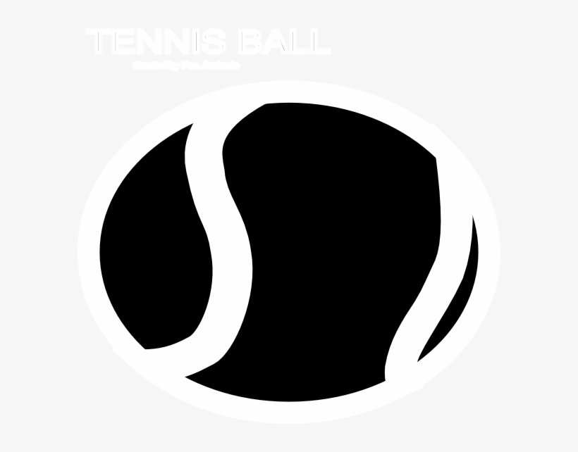 Tennis Ball Clip Art Vector Free - Tennis Ball Silhouette Png, transparent png #242347