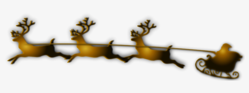 Christmas Reindeer - Reindeer, transparent png #242415
