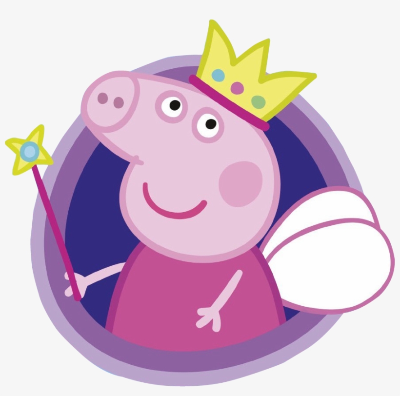 Peppa Pig Princess Png Clip Freeuse Stock - Peppa Pig Fairy Tale Little Library (board Books), transparent png #242436