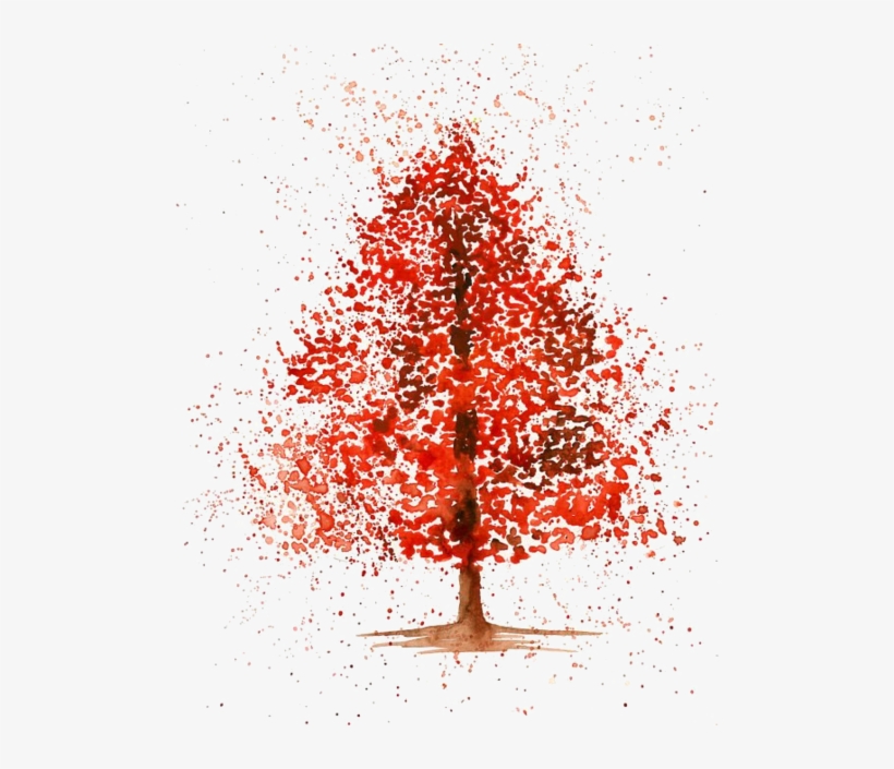 Fall Tree Overlay By Très Cool - Visual Arts, transparent png #242604