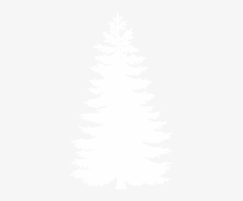 White Pine Tree Clipart Clipart Free - Pine Tree Vector White, transparent png #242635