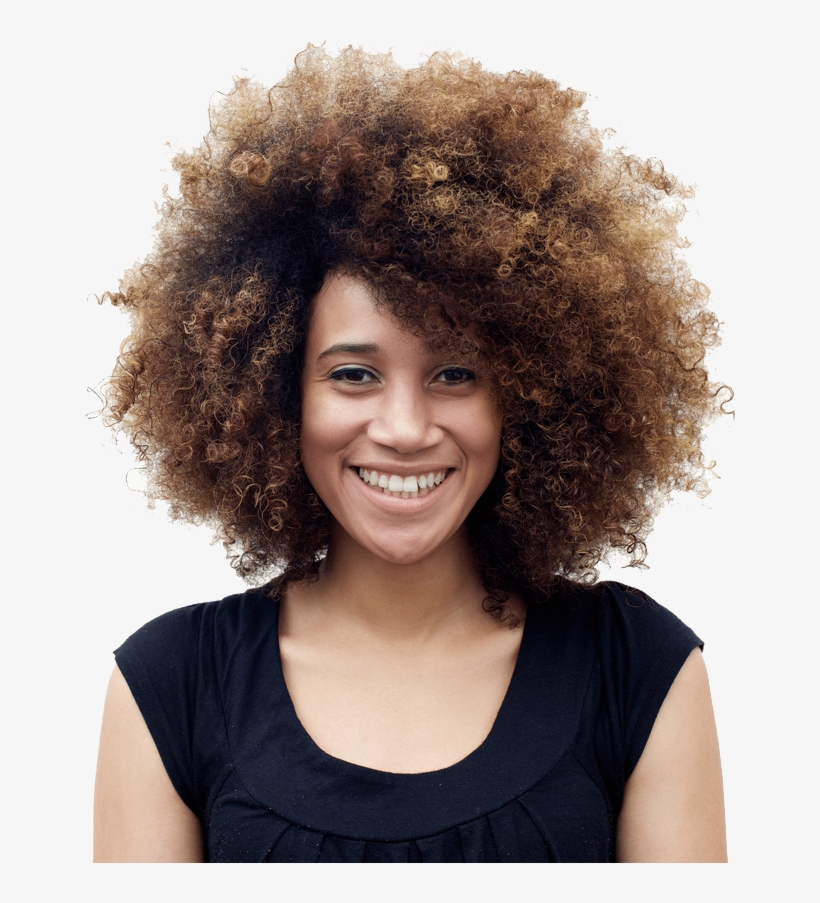 Afro Woman Png - Woman Afro Png, transparent png #242712