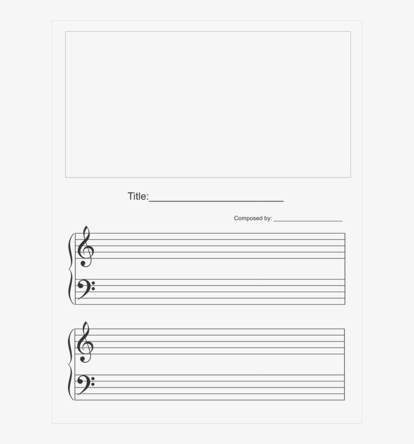 Junior Composition Paper - Note De Musique, transparent png #242737