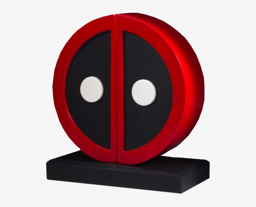 Deadpool Logo Gentle Giant Bookends - Deadpool Logo Bookends, transparent png #242743