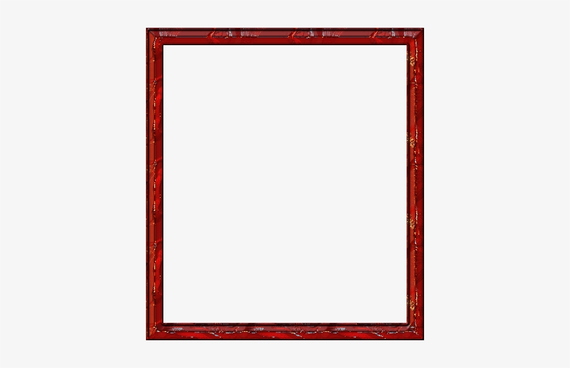 Red Frames And Borders - Picture Frame, transparent png #242852