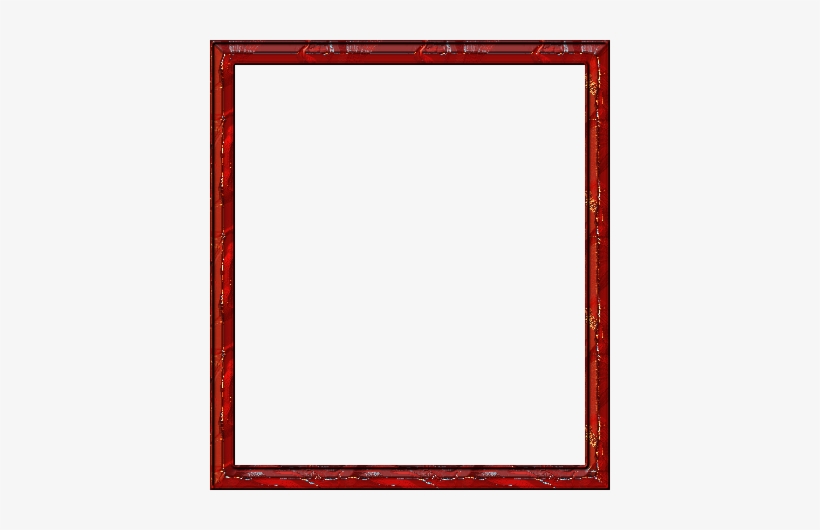 Red Frames And Borders - Picture Frame, transparent png #242852