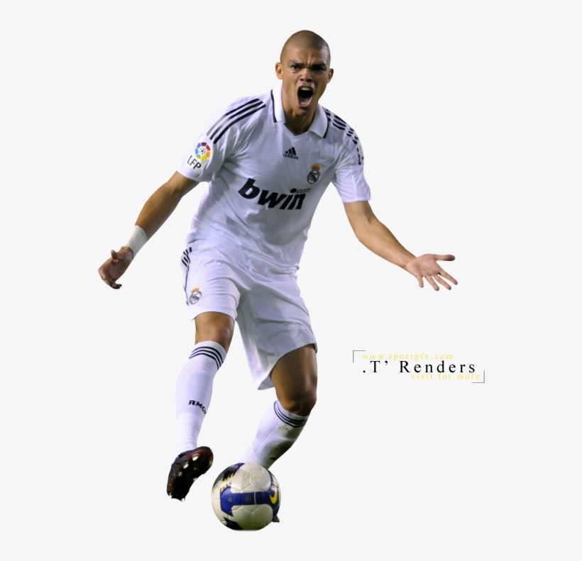 Pepe Soccer Wallpaper - Defender Real Madrid No Background, transparent png #242931