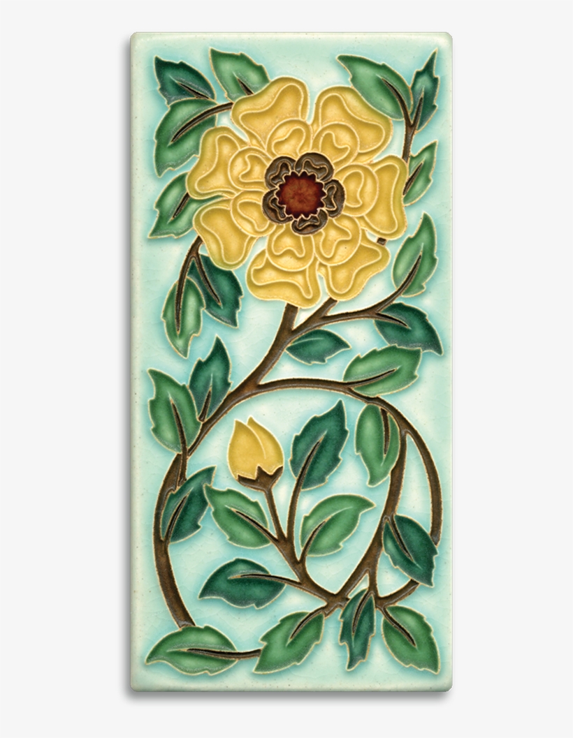 Tudor Rose, Light Blue - Tile, transparent png #242983