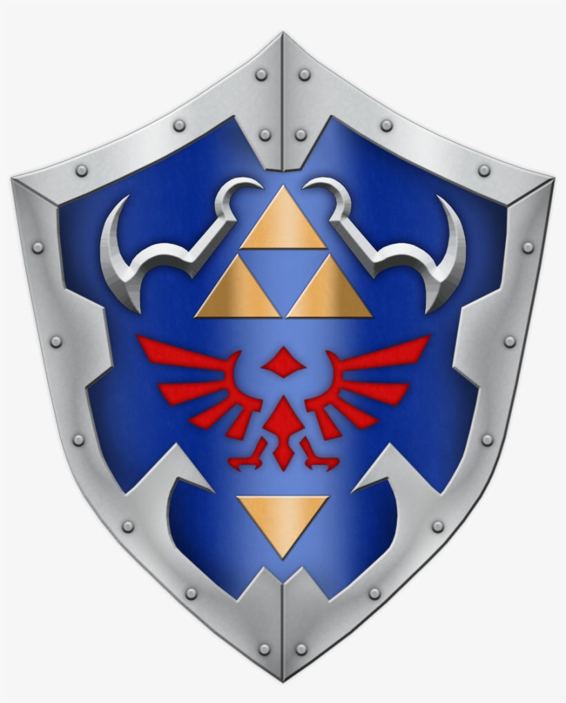 Oot Hylian Shield By Blueamnesiac - Final Score Products The Legend Of Zelda Link Hylian, transparent png #243046