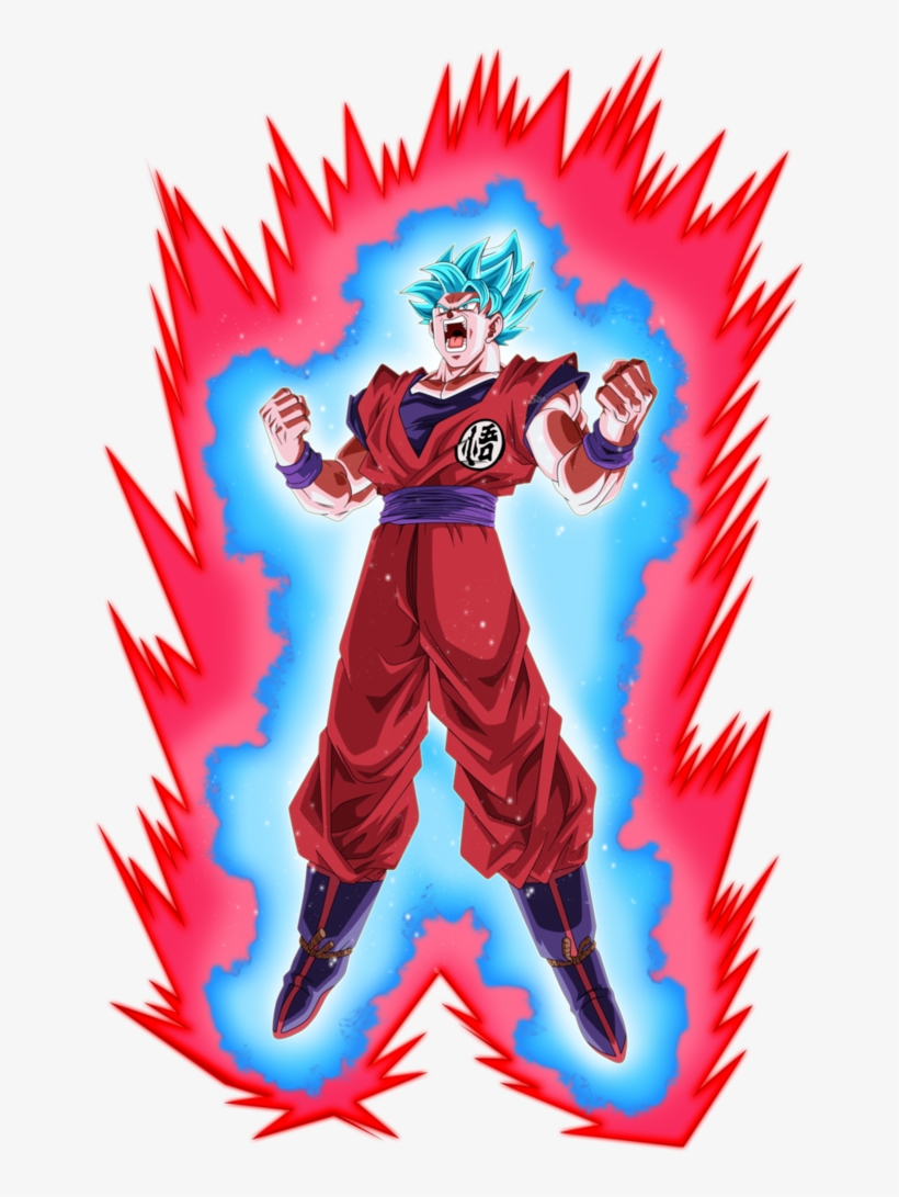 Goku Ssj Blue Kaioken 3 By Saodvd-db7k30m - Goku Ssjb Kaioken X20 - Free  Transparent PNG Download - PNGkey