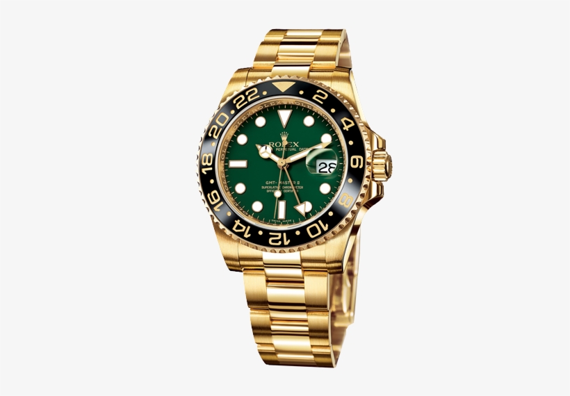 gold and green submariner