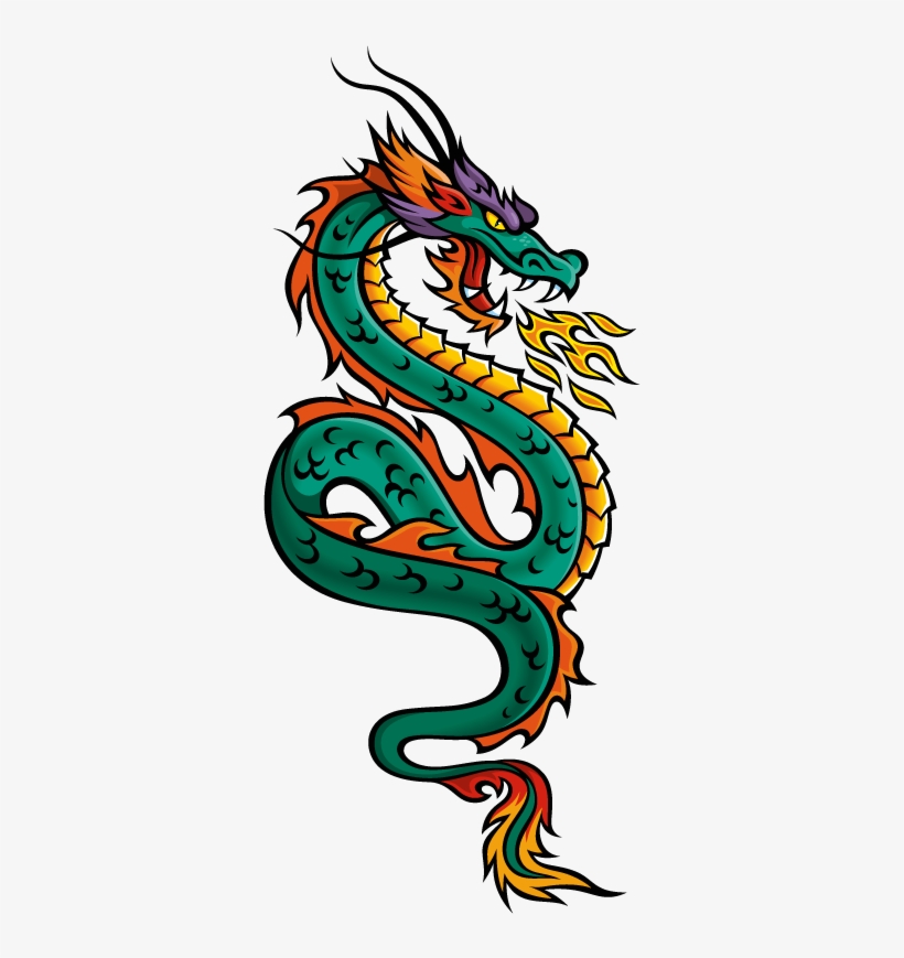 Google Image Result For Http - Chinese Dragon Drawing Colored, transparent png #243351