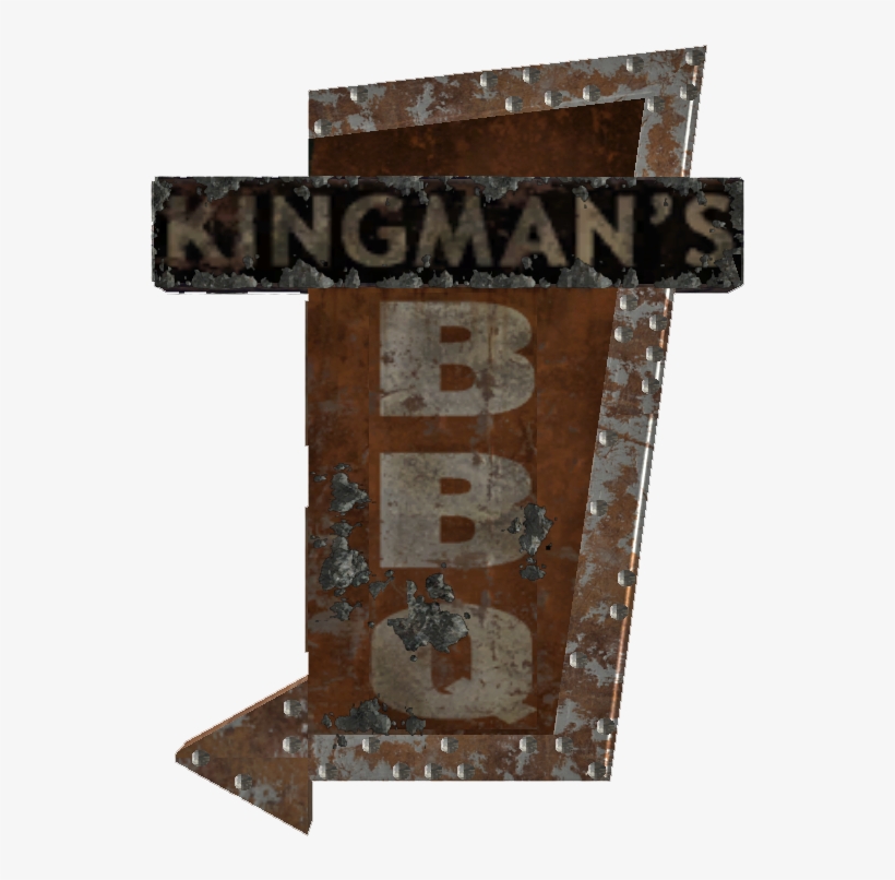 Neon Sign Kingmans Bbq - Neon Sign, transparent png #243429