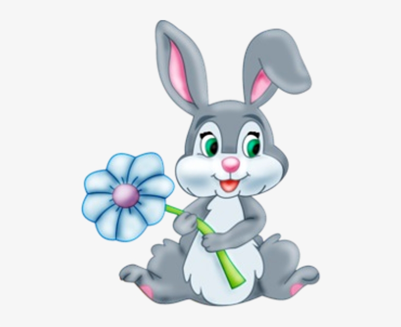 Cute Rabbit Clipart Png - Cute Easter Bunny Clipart, transparent png #243548