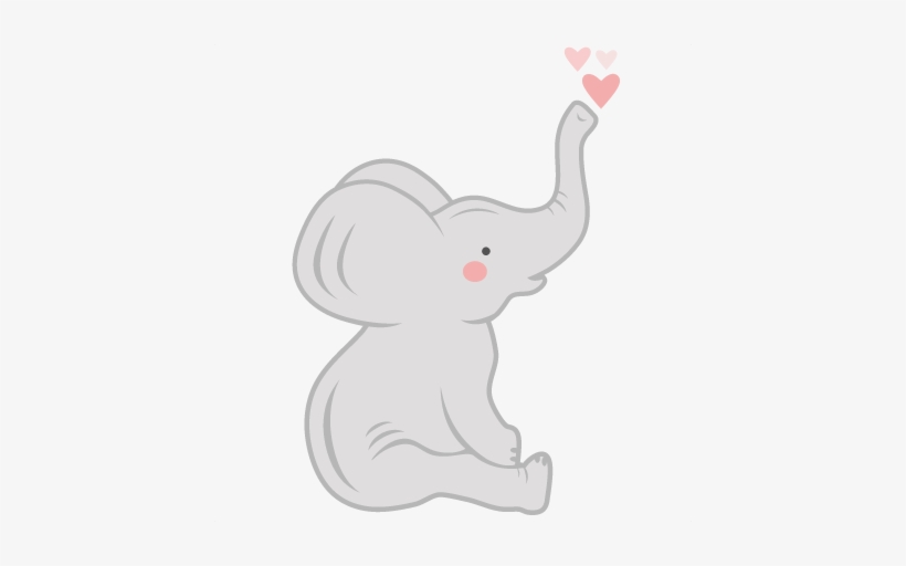 Baby - Sitting Baby Elephant Clipart, transparent png #243550