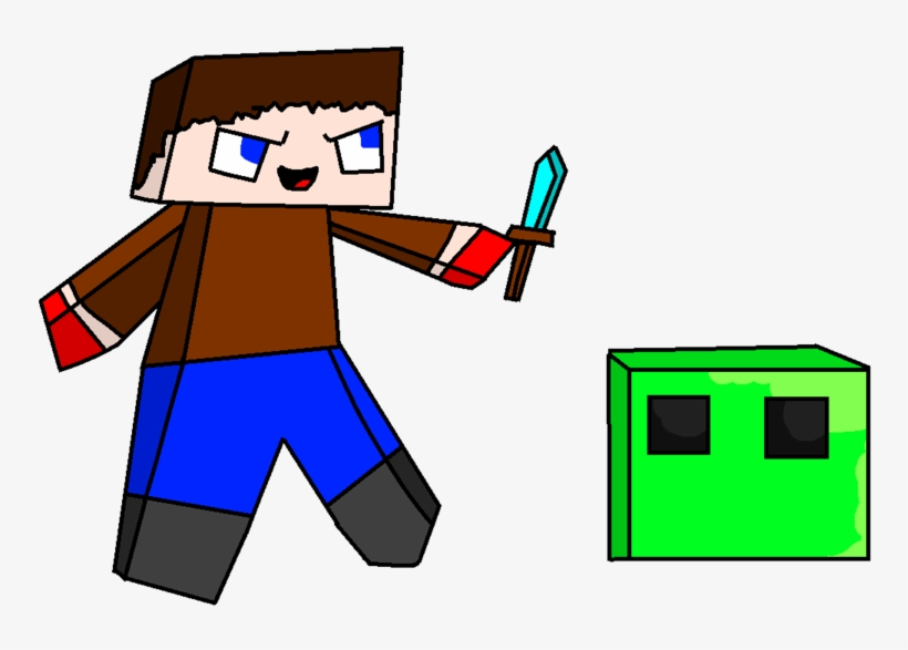 Image Black And White My Failed Atept At By Blaze Cool - Minecraft Bad Fan Art, transparent png #243672