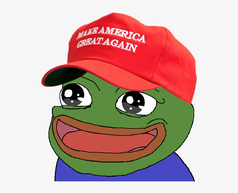 Anyone Else Notice How Quiet All The Anti-trump Subs - Make America Great Again Pepe, transparent png #243717