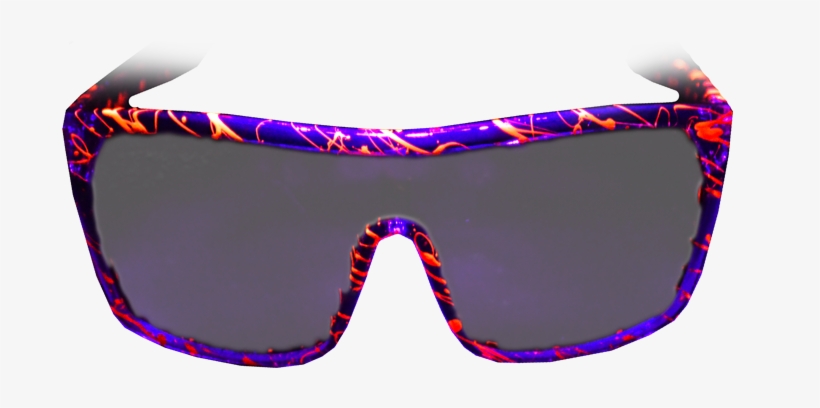 Rad Sunglasses, Hand Painted In Lake Tahoe, California - Goggles, transparent png #244379