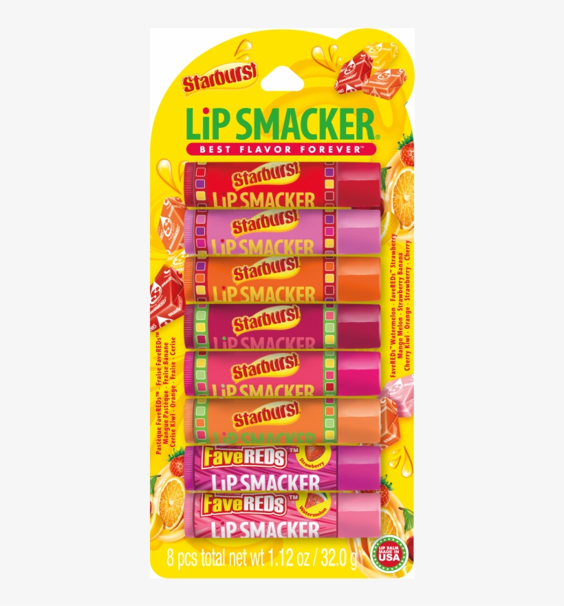 Bonne Bell Lip Smacker Party Pack Flavored Lip Balm, transparent png #244514