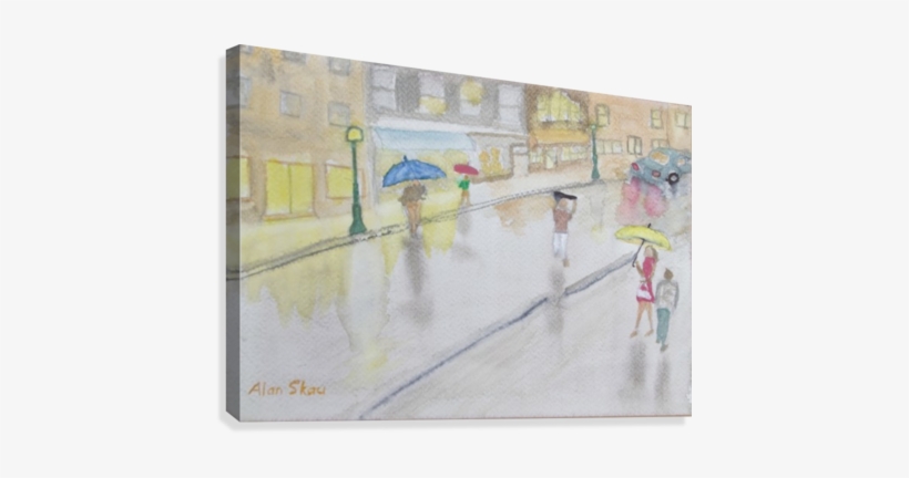 Rainy Day - Painting, transparent png #244534