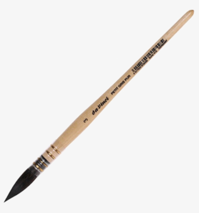 Germany Da Vinci Da Vinci 418 Pure Squirrel Hair Watercolor - Ultra Precise Eye Liner Brush, transparent png #244773
