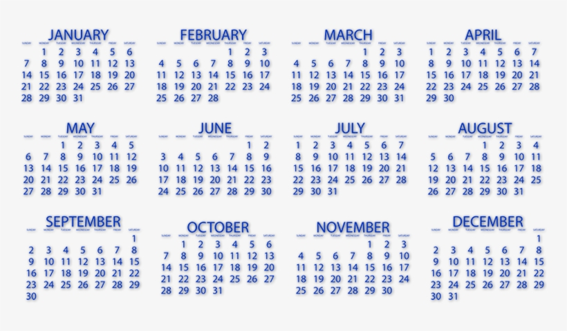 2018 Calendar 1 - August Small Calendar 2018, transparent png #244795