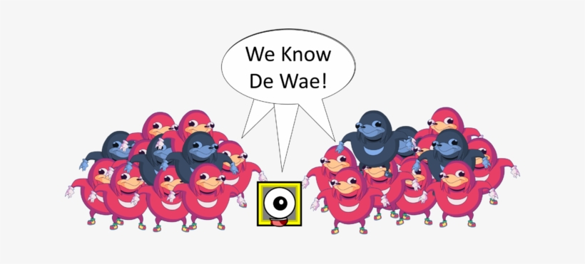 Ugandan Knuckles' And 39 Know De Wae - Wiki, transparent png #244838