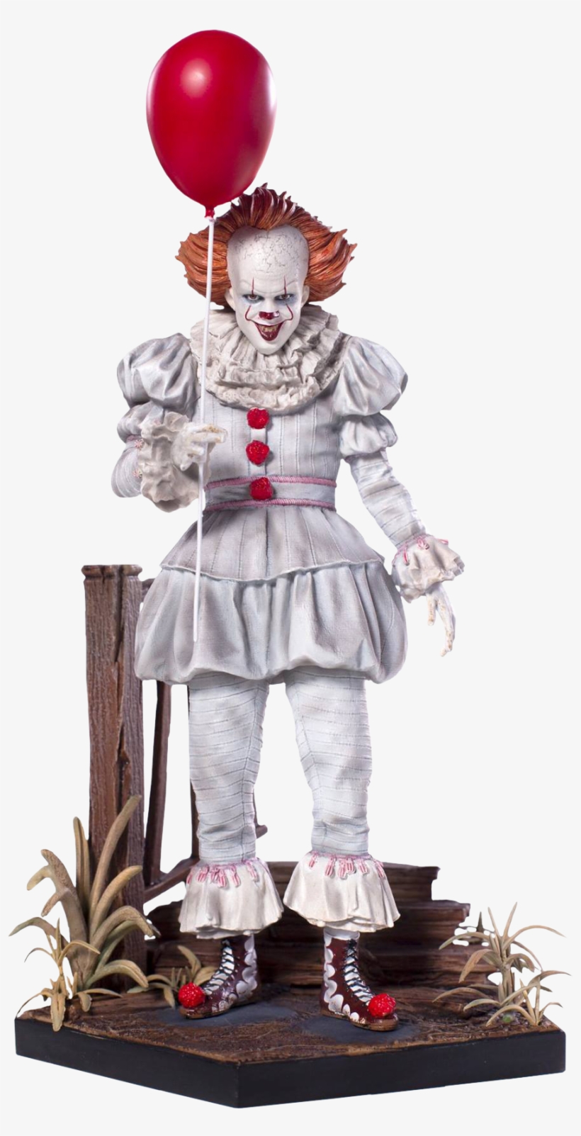 It Statue Pennywise Deluxe - Pennywise 1 10, transparent png #245034