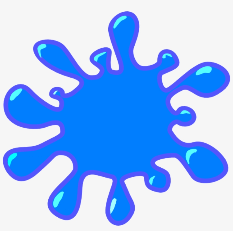 Splash Clipart Light Blue Pencil And In Color Splash - Colors Paint Splash Clip Art, transparent png #245087