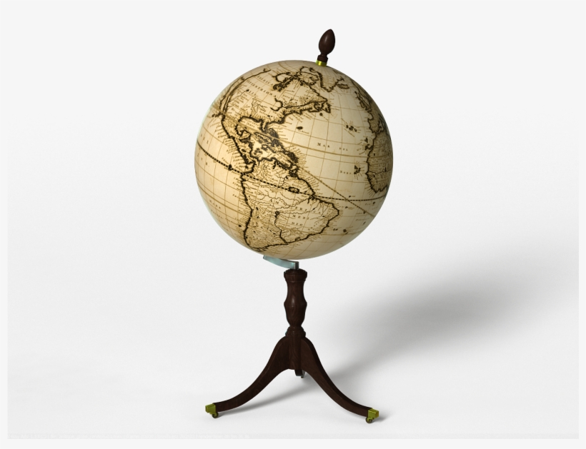 Antique Globe By Sxela On Deviantart Graphic Free Library - Antique Globe, transparent png #245093