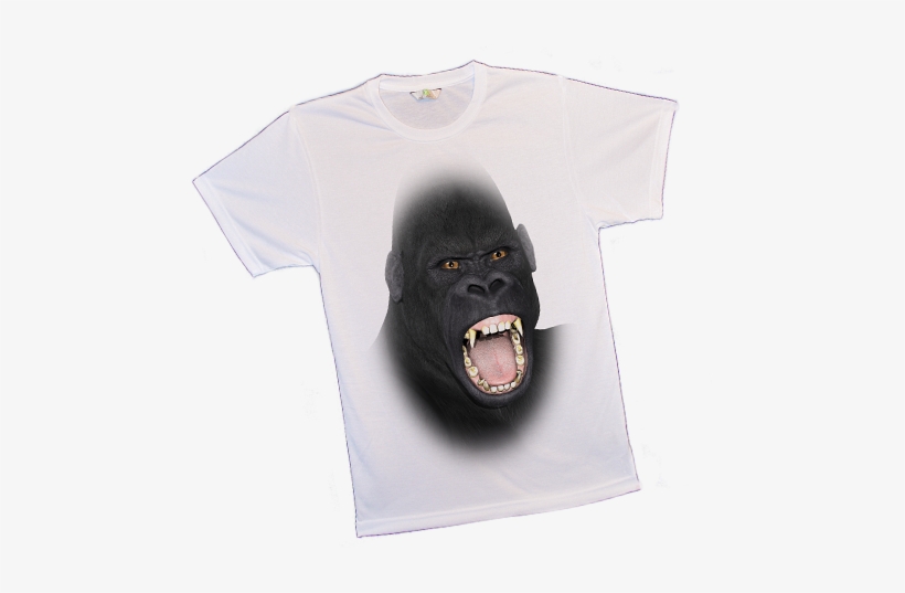Big Animal Face T-shirts - Faces On T-shirts, transparent png #245135