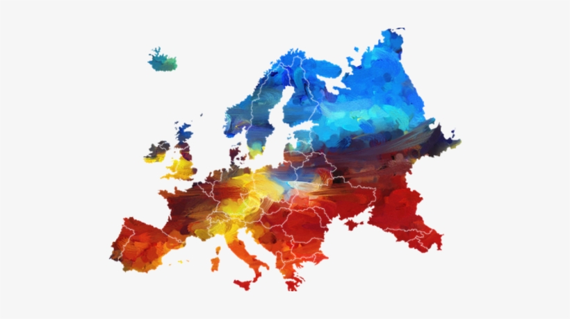 Medium Europe 2239718 - Europe Map Vector Png, transparent png #245173